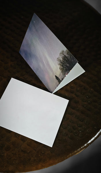 N. Night Sky Photo Card