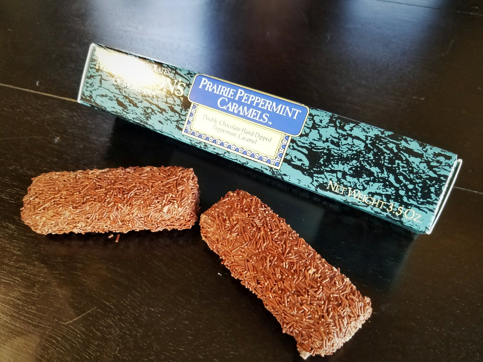 E. Prairie Peppermint Caramels – Martinson's Ranch Chocolates